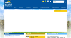 Desktop Screenshot of ag.fvsu.edu